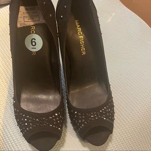 Marc Fisher NWT Harpy Studded Platform Stiletto Pump